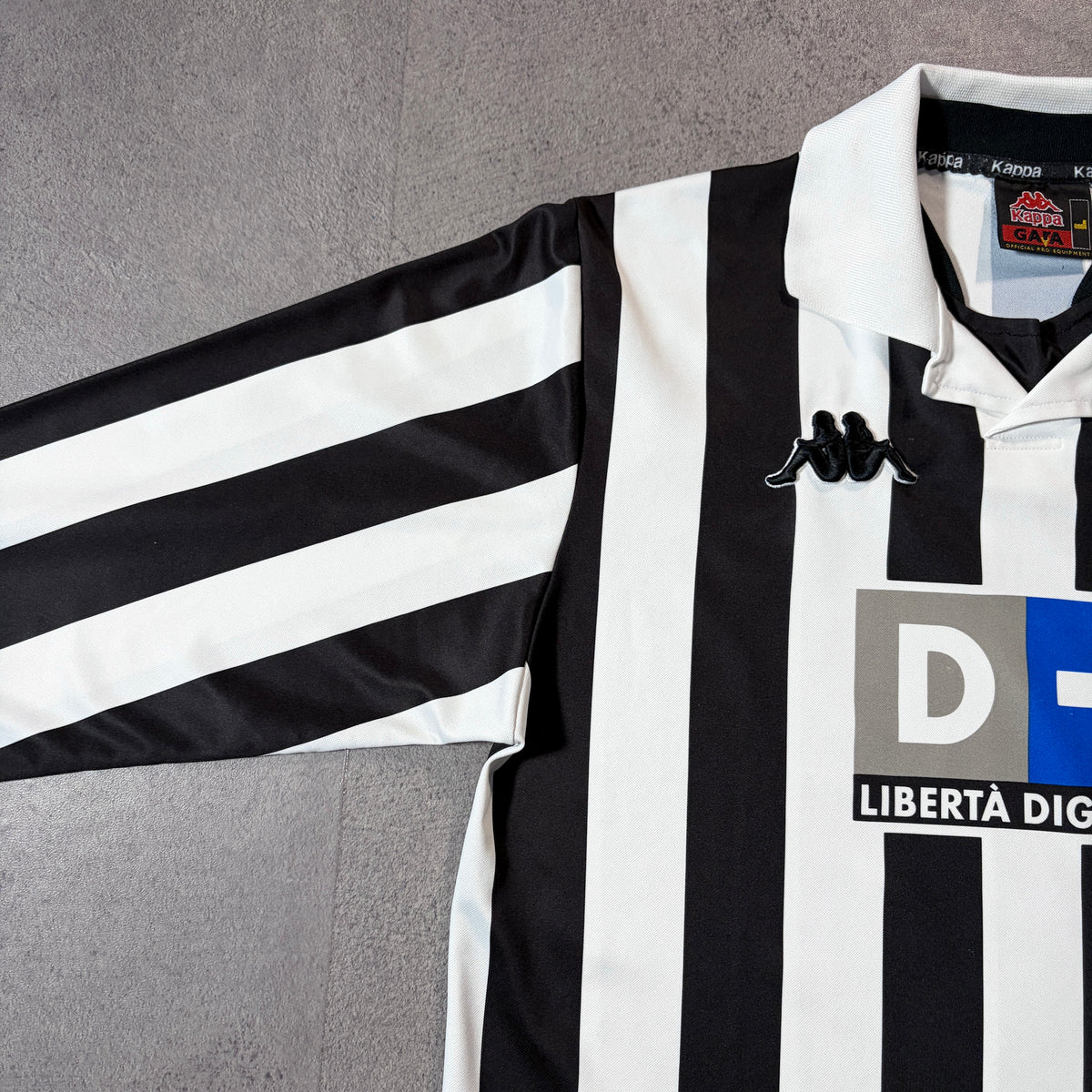 【正規品1999-2000 Kappa Juventus home L/S shirt】
