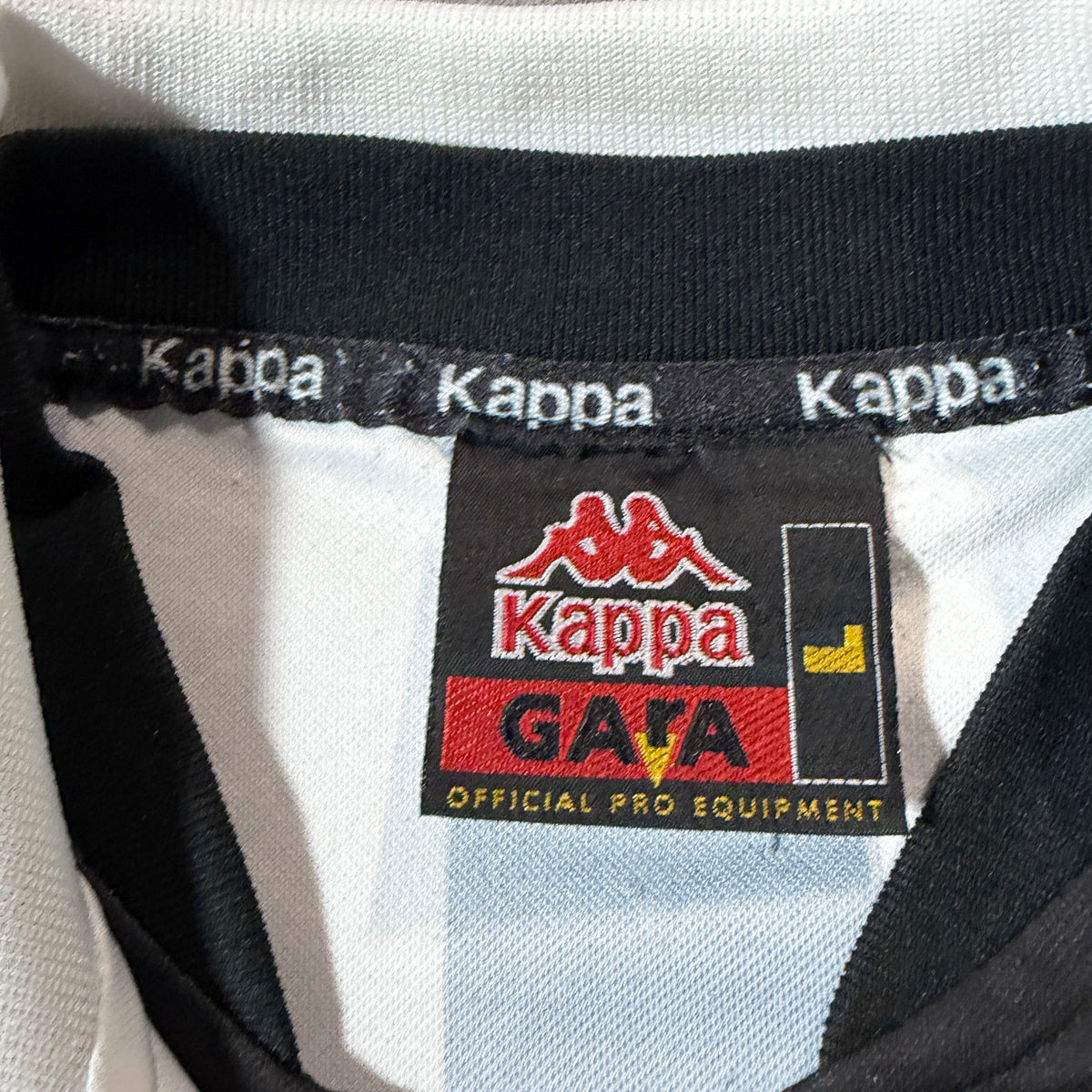 【正規品1999-2000 Kappa Juventus home L/S shirt】