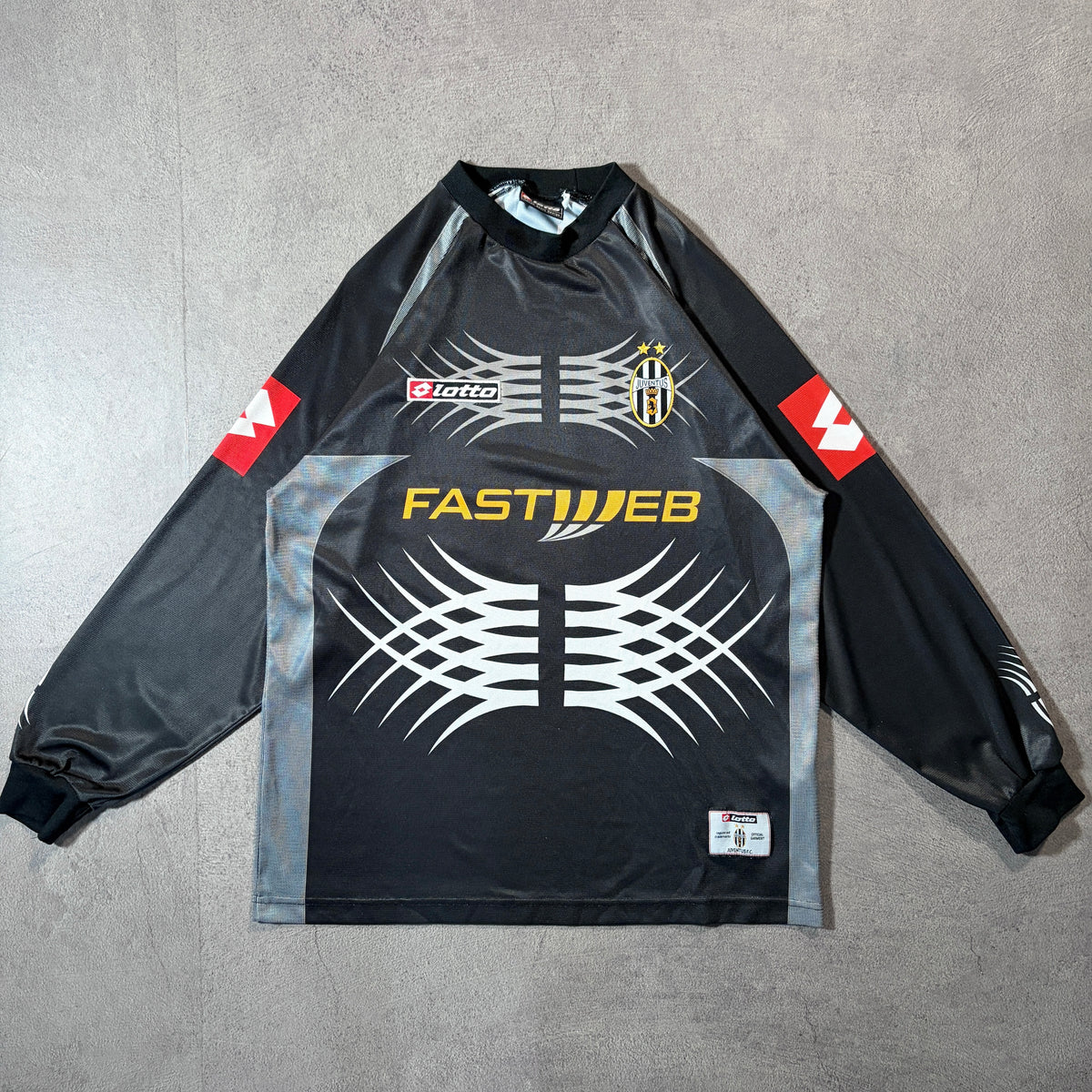 【正規品2001-2002 Lotto Juventus GK L/S shirt】
