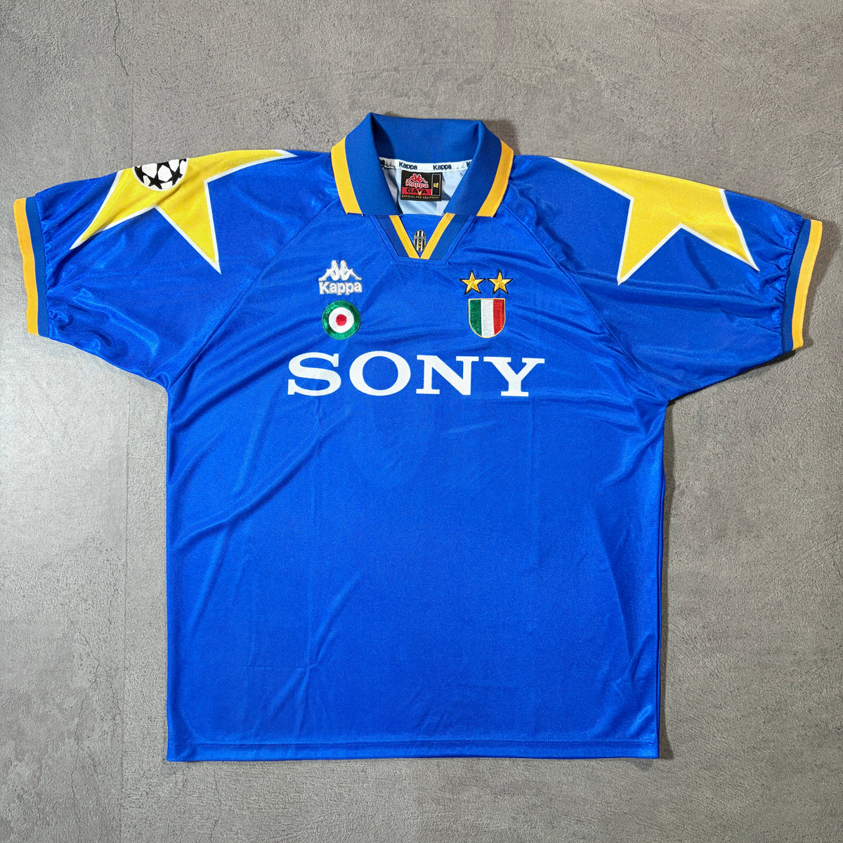 【正規品1095-1996 Kappa Juventus away DEL PIERO #10】