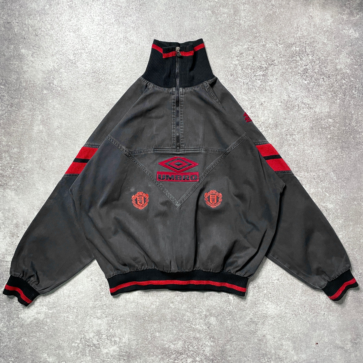 【正規品90s UMBRO Manchester United drill top】