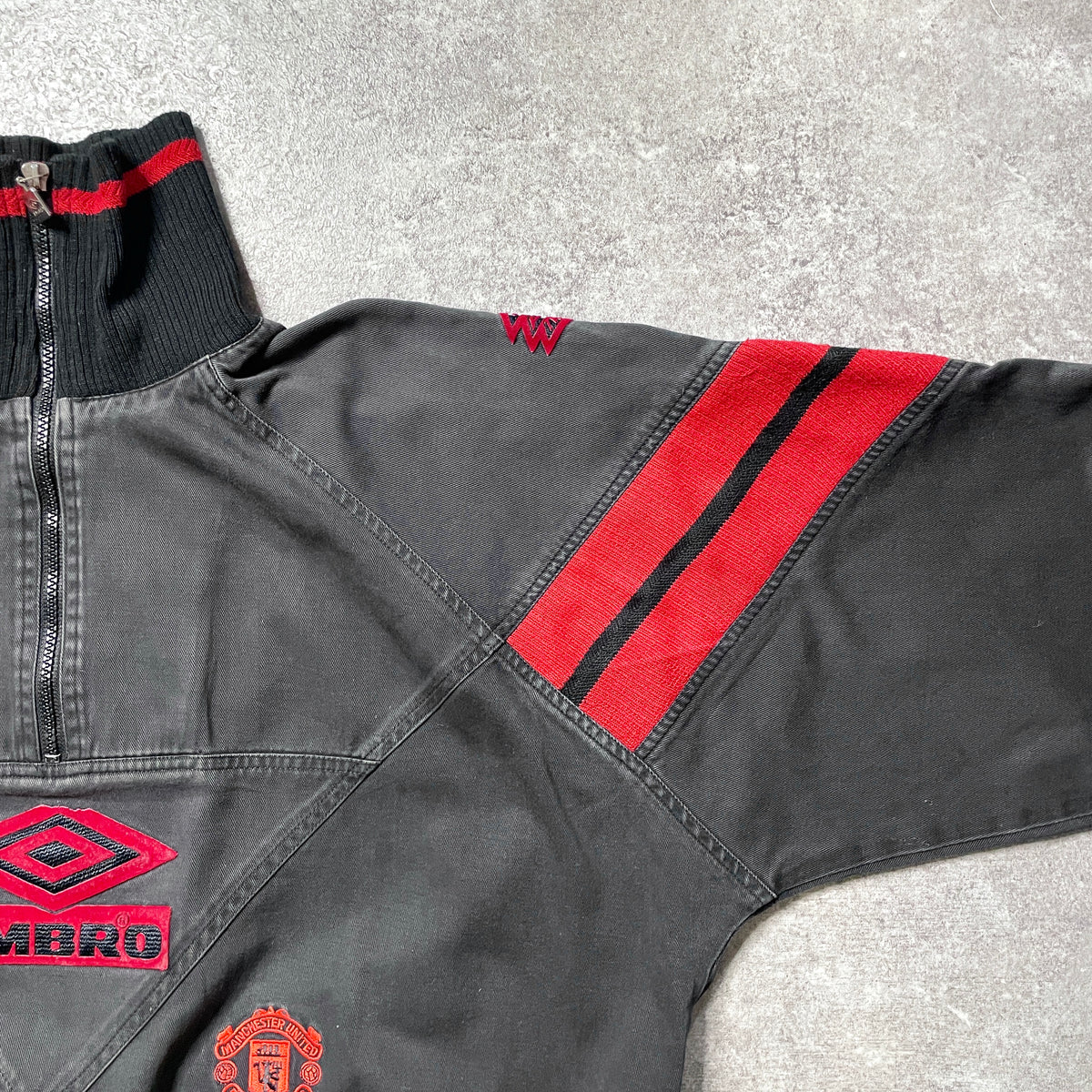 【正規品90s UMBRO Manchester United drill top】