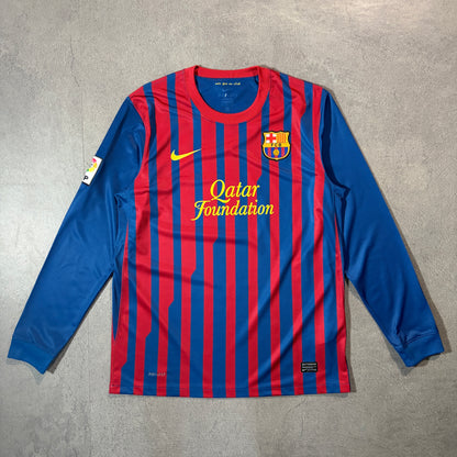 【正規品2011-2012 NIKE Barcelona home L/S shirt】