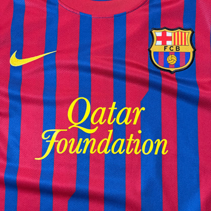 【正規品2011-2012 NIKE Barcelona home L/S shirt】