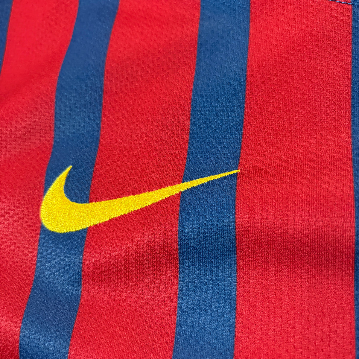 【正規品2011-2012 NIKE Barcelona home L/S shirt】