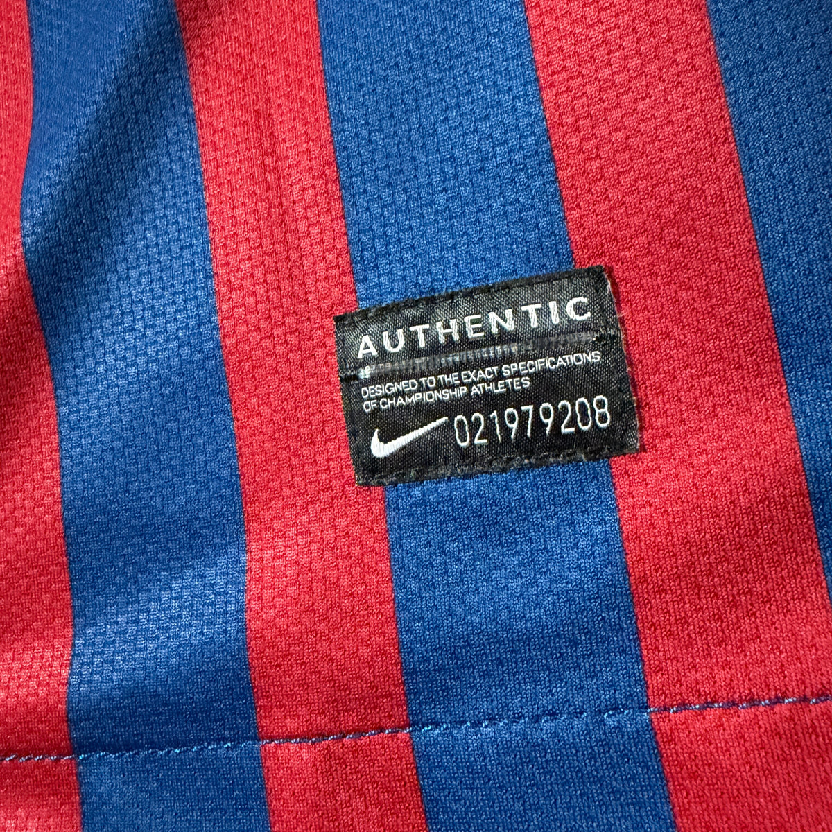 【正規品2011-2012 NIKE Barcelona home L/S shirt】