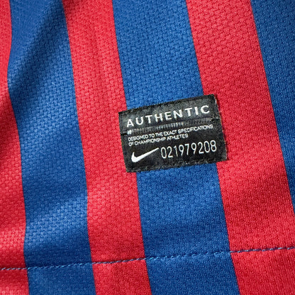 【正規品2011-2012 NIKE Barcelona home L/S shirt】