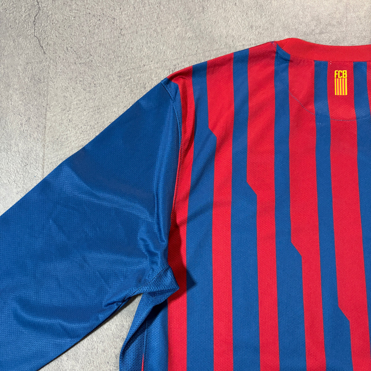 【正規品2011-2012 NIKE Barcelona home L/S shirt】