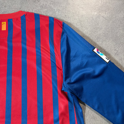 【正規品2011-2012 NIKE Barcelona home L/S shirt】