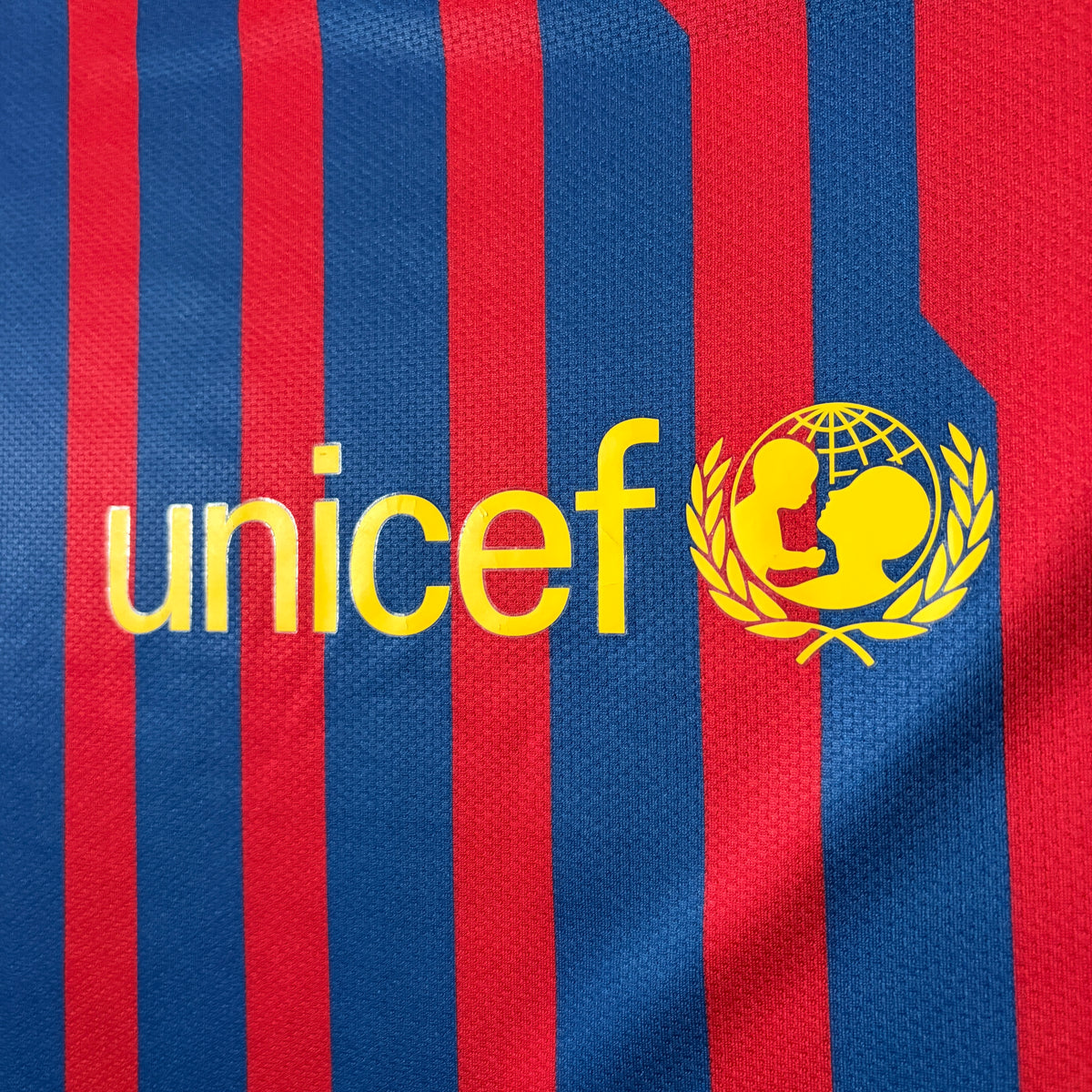 【正規品2011-2012 NIKE Barcelona home L/S shirt】