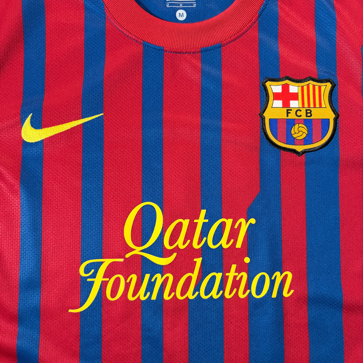 【正規品2011-2012 NIKE Barcelona home DAVID VILLA #7】