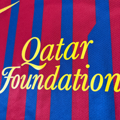 【正規品2011-2012 NIKE Barcelona home DAVID VILLA #7】