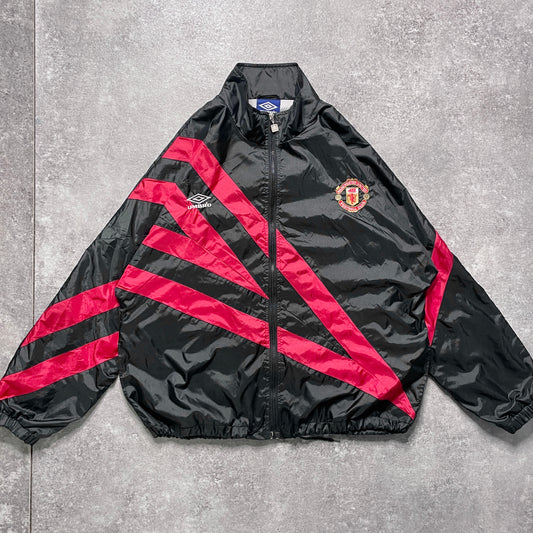 【正規品1992-1993 UMBRO Manchester United nylon track jacket】