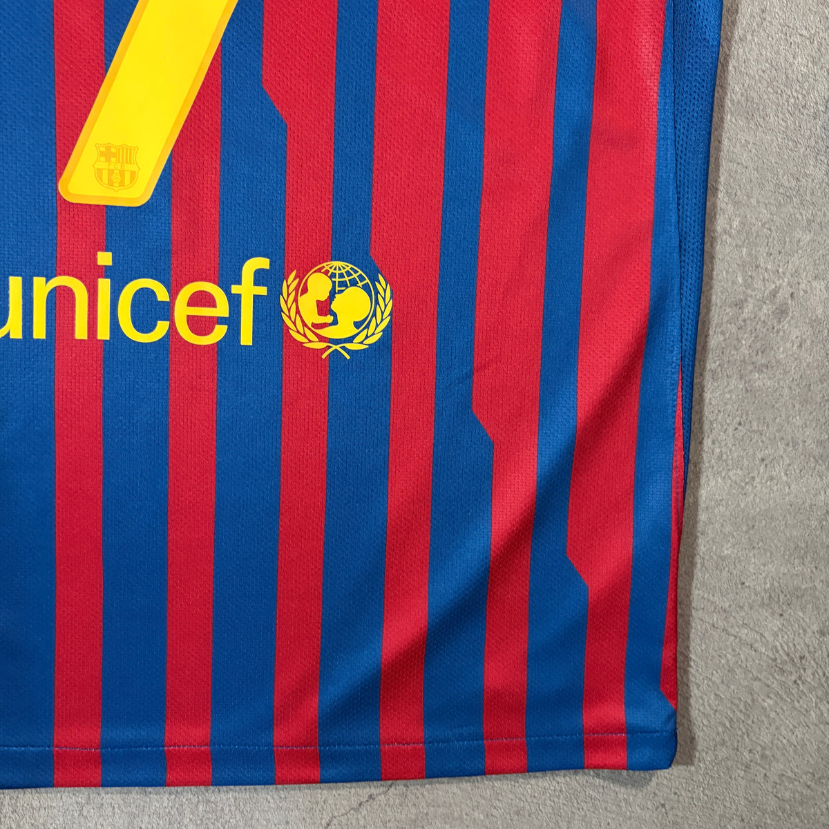 【正規品2011-2012 NIKE Barcelona home DAVID VILLA #7】