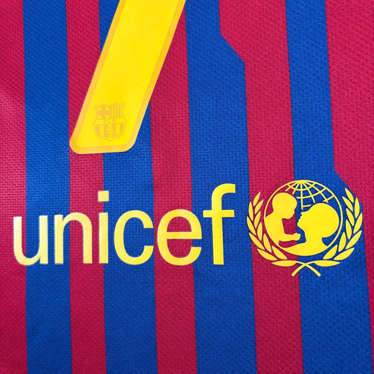 【正規品2011-2012 NIKE Barcelona home DAVID VILLA #7】