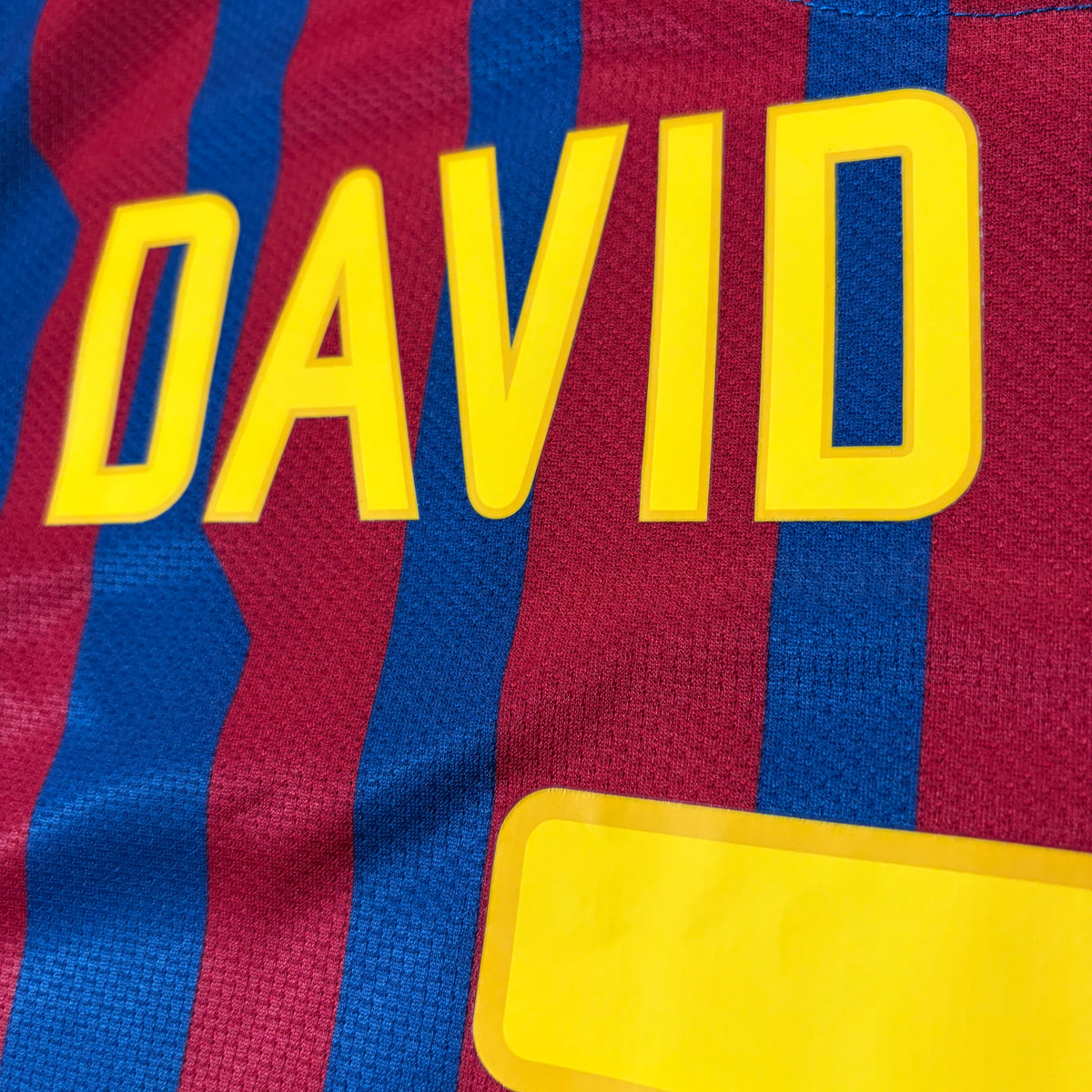 【正規品2011-2012 NIKE Barcelona home DAVID VILLA #7】