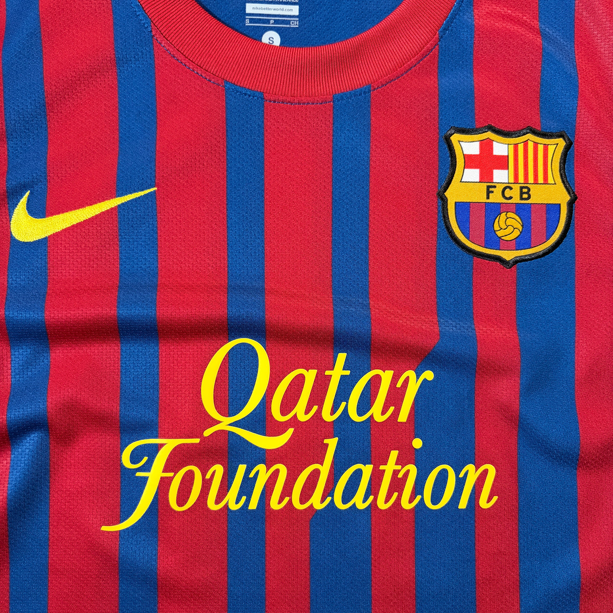 【正規品2011-2012 NIKE Barcelona home MESSI #10】
