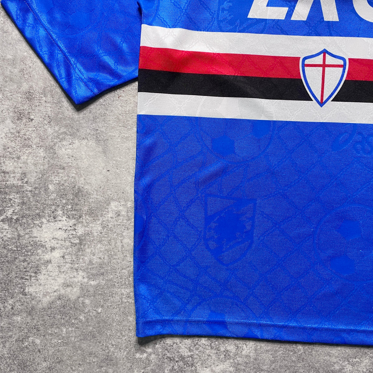 【正規品1994-1995 asics UC Sampdoria home shirt】