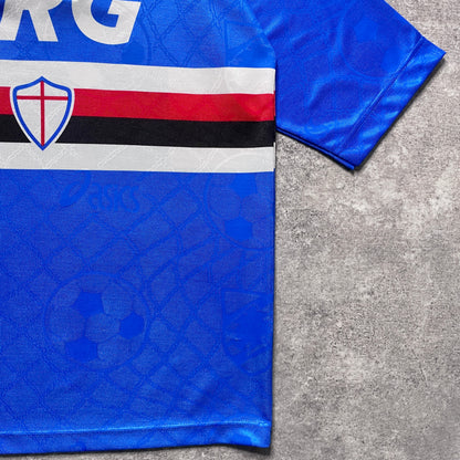 【正規品1994-1995 asics UC Sampdoria home shirt】