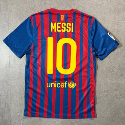 【正規品2011-2012 NIKE Barcelona home MESSI #10】
