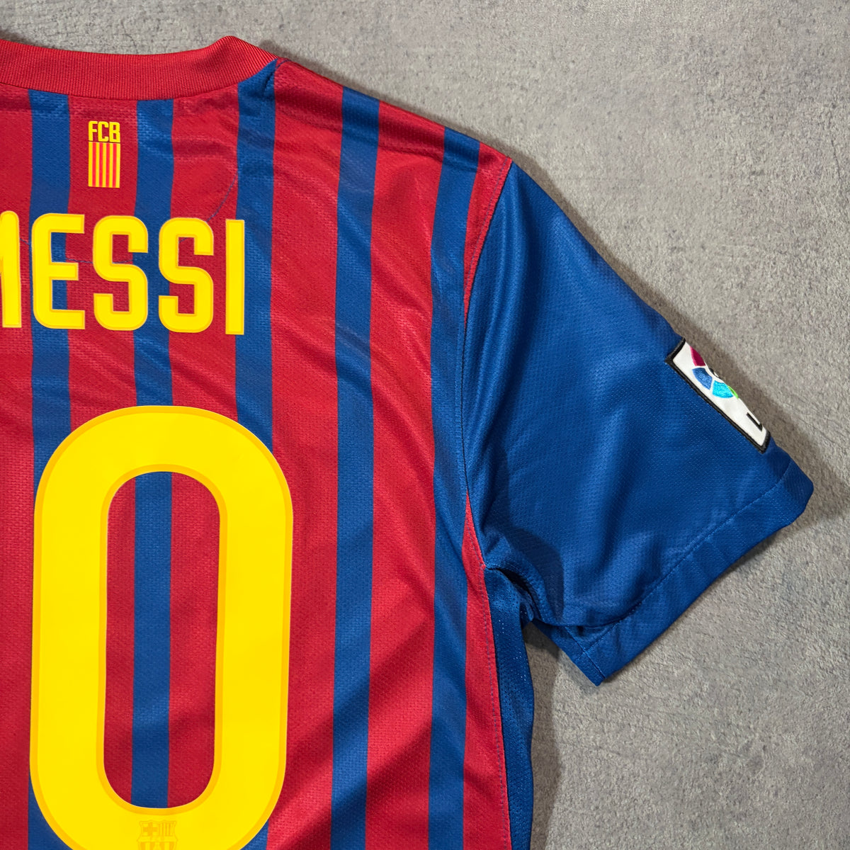 【正規品2011-2012 NIKE Barcelona home MESSI #10】