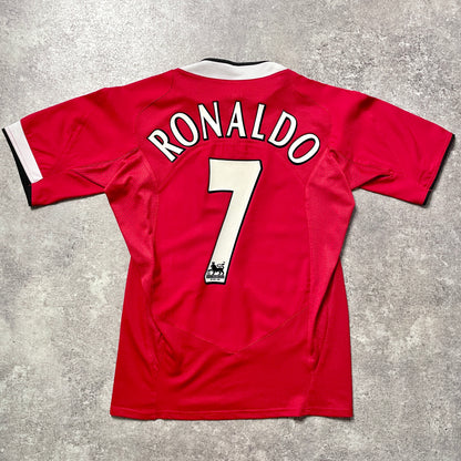 【正規品2004-2006 Manchester United home RONALDO #7】