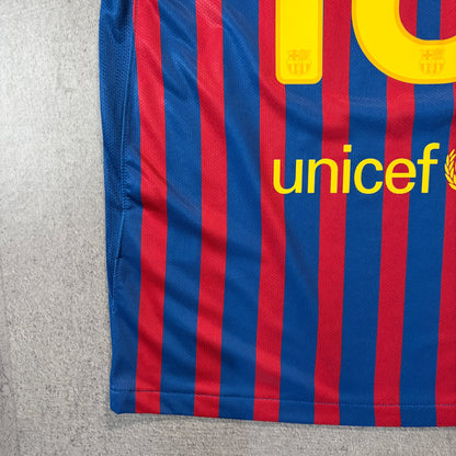 【正規品2011-2012 NIKE Barcelona home MESSI #10】