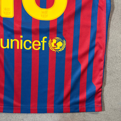 【正規品2011-2012 NIKE Barcelona home MESSI #10】