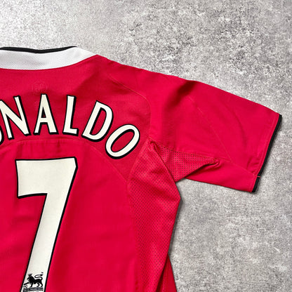 【正規品2004-2006 Manchester United home RONALDO #7】