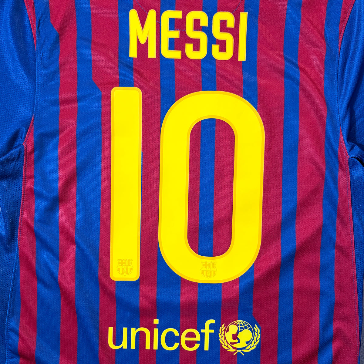 【正規品2011-2012 NIKE Barcelona home MESSI #10】