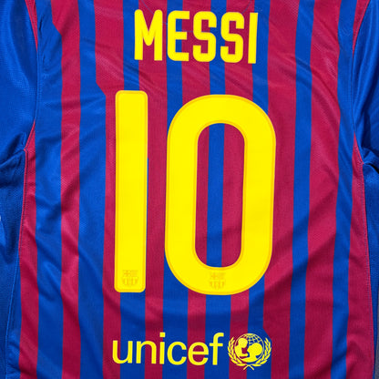 【正規品2011-2012 NIKE Barcelona home MESSI #10】