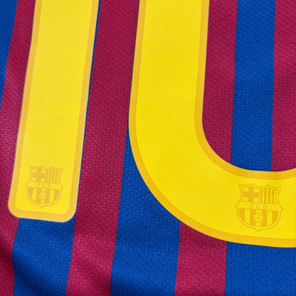 【正規品2011-2012 NIKE Barcelona home MESSI #10】