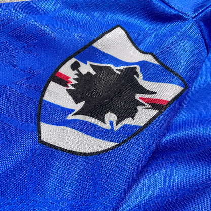 【正規品1994-1995 asics UC Sampdoria home shirt】