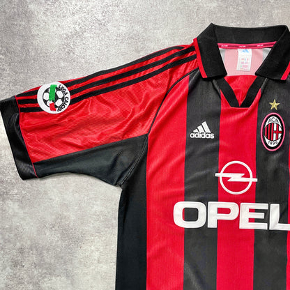 【正規品1998-1999 adidas AC Milan home MALDINI #3】