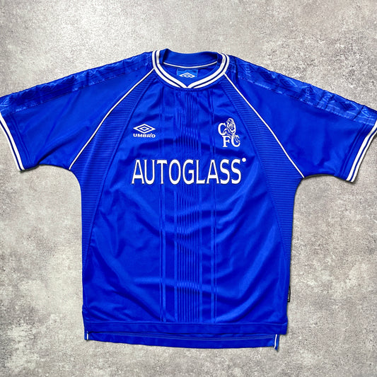【正規品1999-2000 UMBRO Chelsea home shirt】
