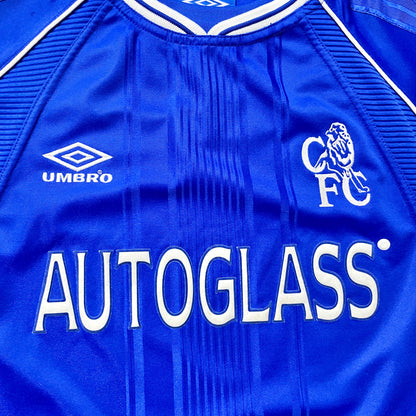 【正規品1999-2000 UMBRO Chelsea home shirt】