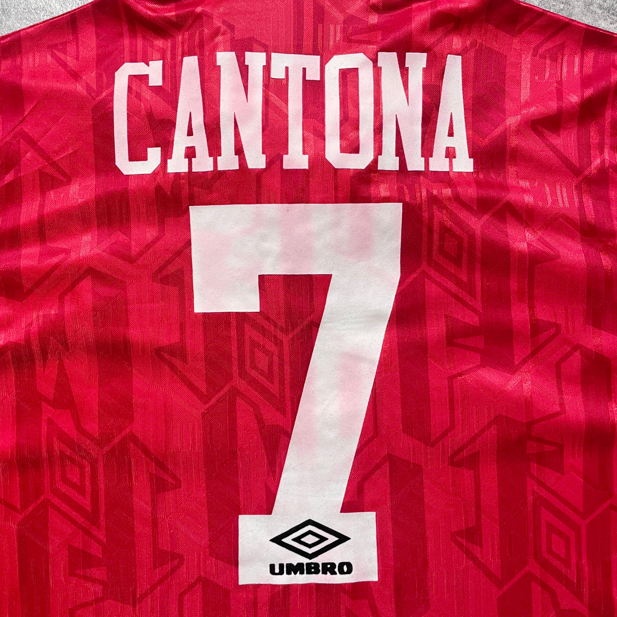 【正規品1992-1994 UMBRO Manchester United home CANTONA #7】