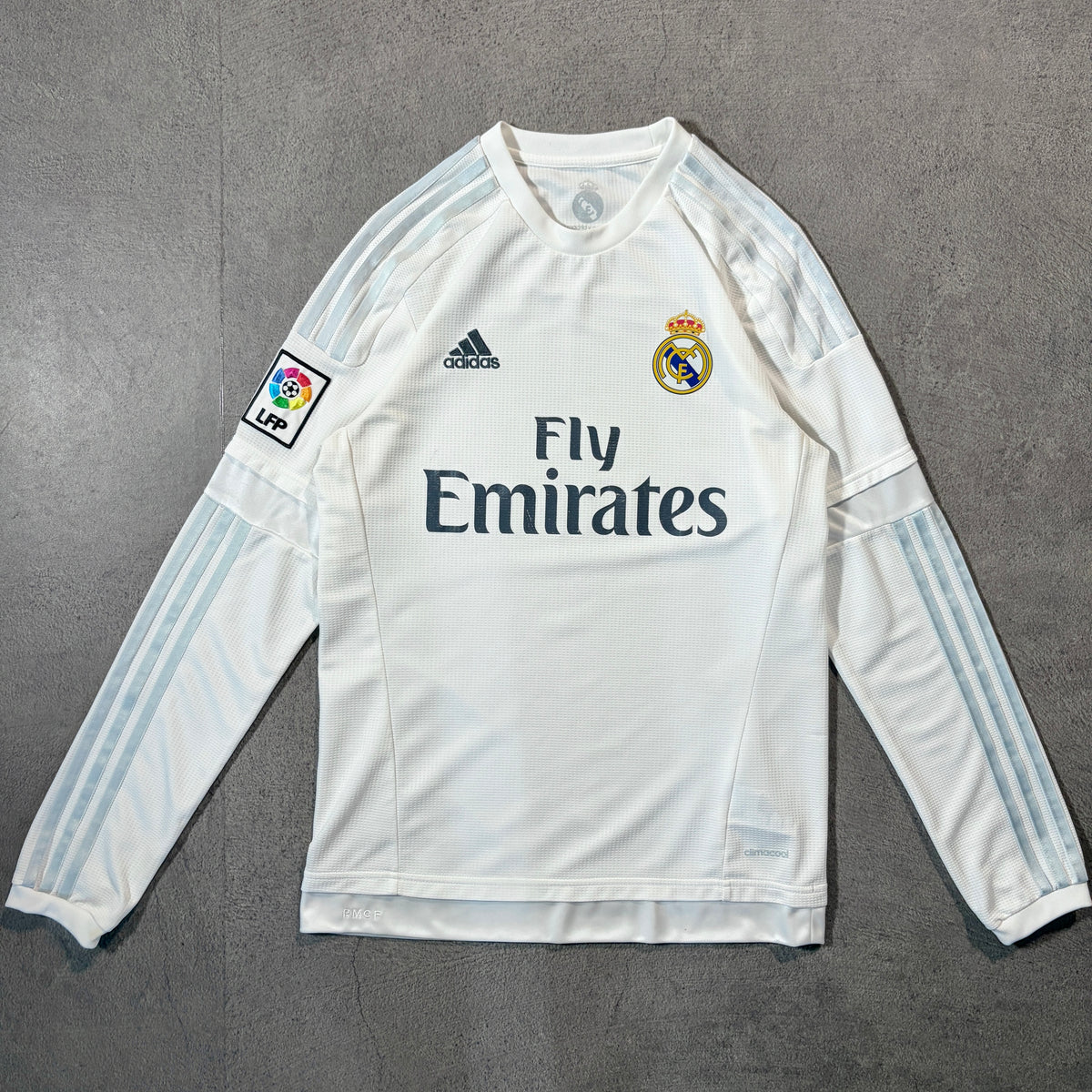 【正規品2015-2016 adidas Real Madrid home L/S RONALDO #7】