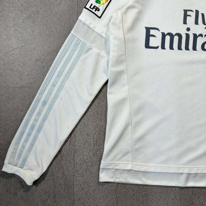 【正規品2015-2016 adidas Real Madrid home L/S RONALDO #7】