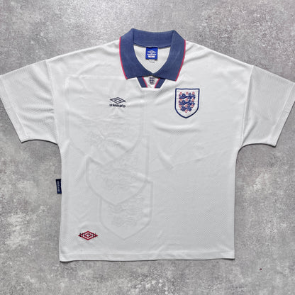 【正規品1993-1995 UMBRO England home shirt】