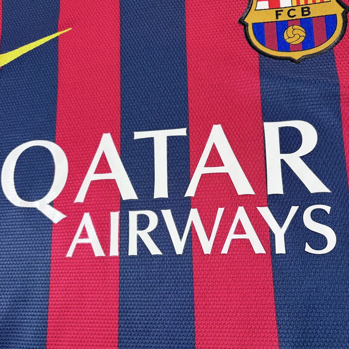 【正規品2013-2014 NIKE Barcelona home XAVI #6】
