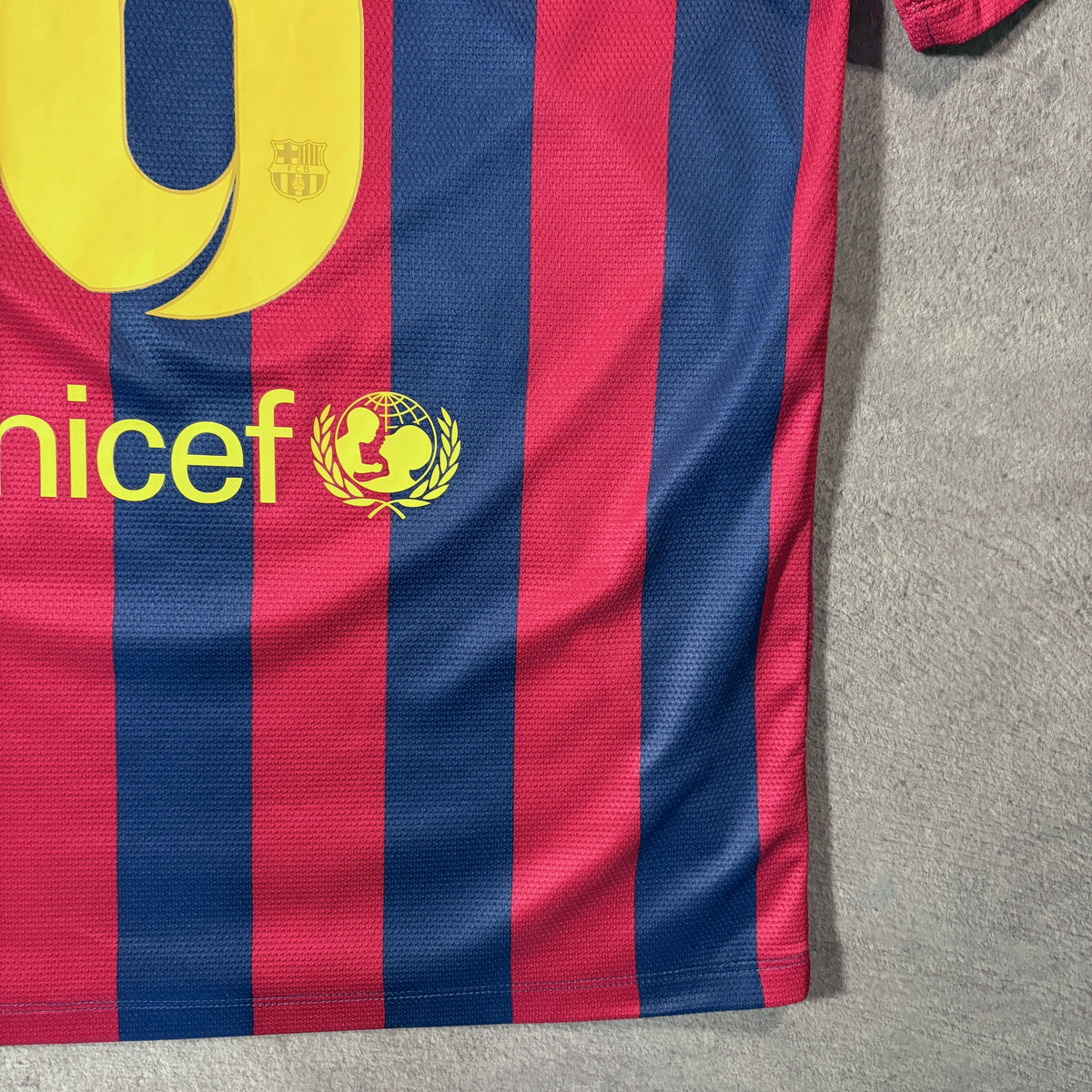 【正規品2013-2014 NIKE Barcelona home XAVI #6】
