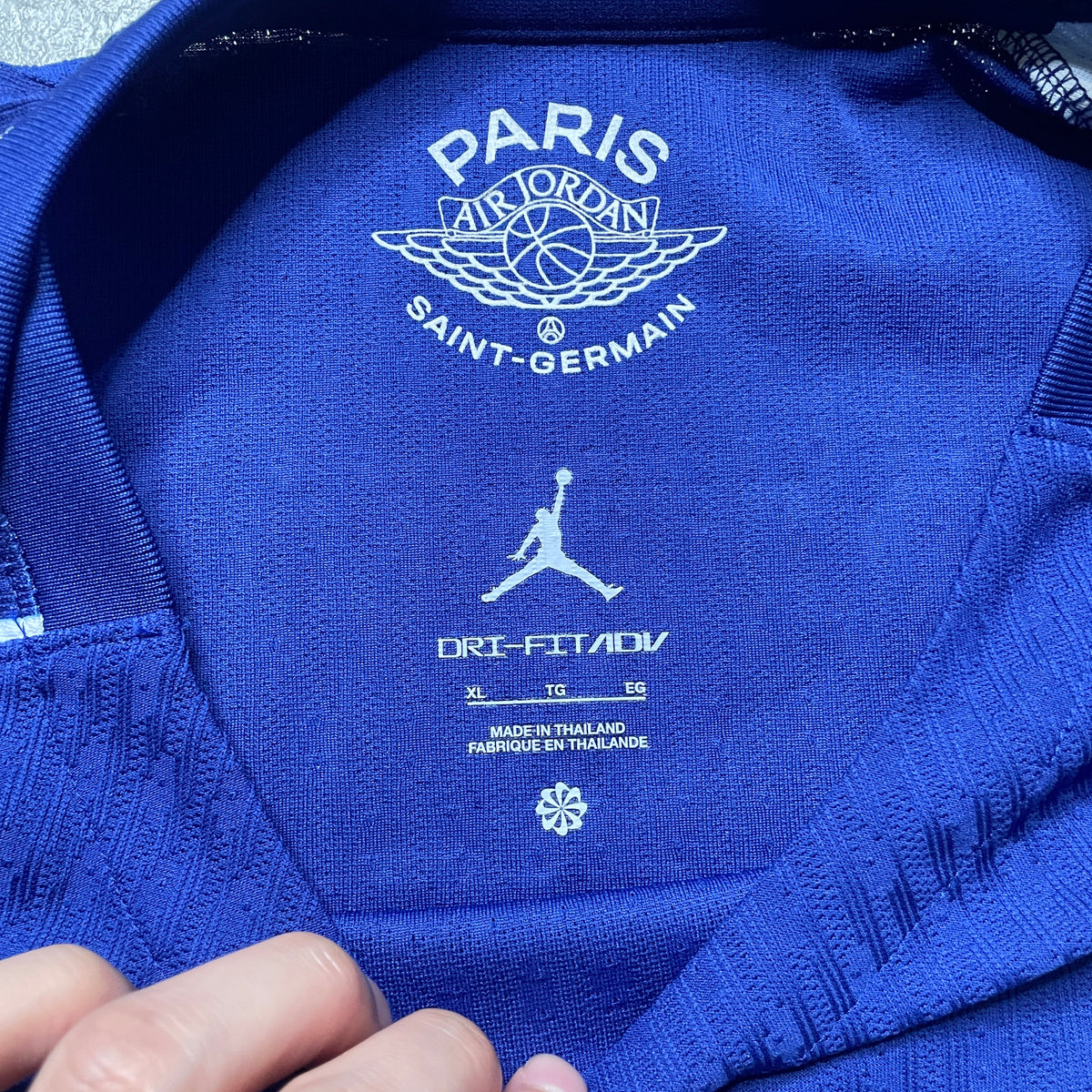 【BNWT正規品2024-2025 Jordan PSG 4th L/S KVARATSKHELIA #7】