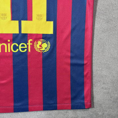 【正規品2013-2014 NIKE Barcelona home NEYMAR JR #11】
