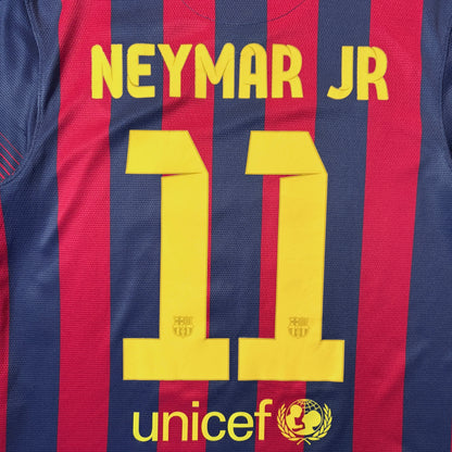 【正規品2013-2014 NIKE Barcelona home NEYMAR JR #11】