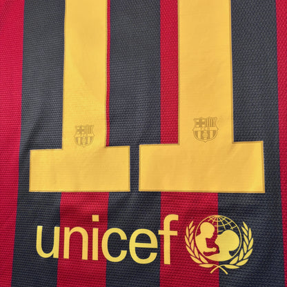 【正規品2013-2014 NIKE Barcelona home NEYMAR JR #11】