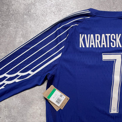 【BNWT正規品2024-2025 Jordan PSG 4th L/S KVARATSKHELIA #7】