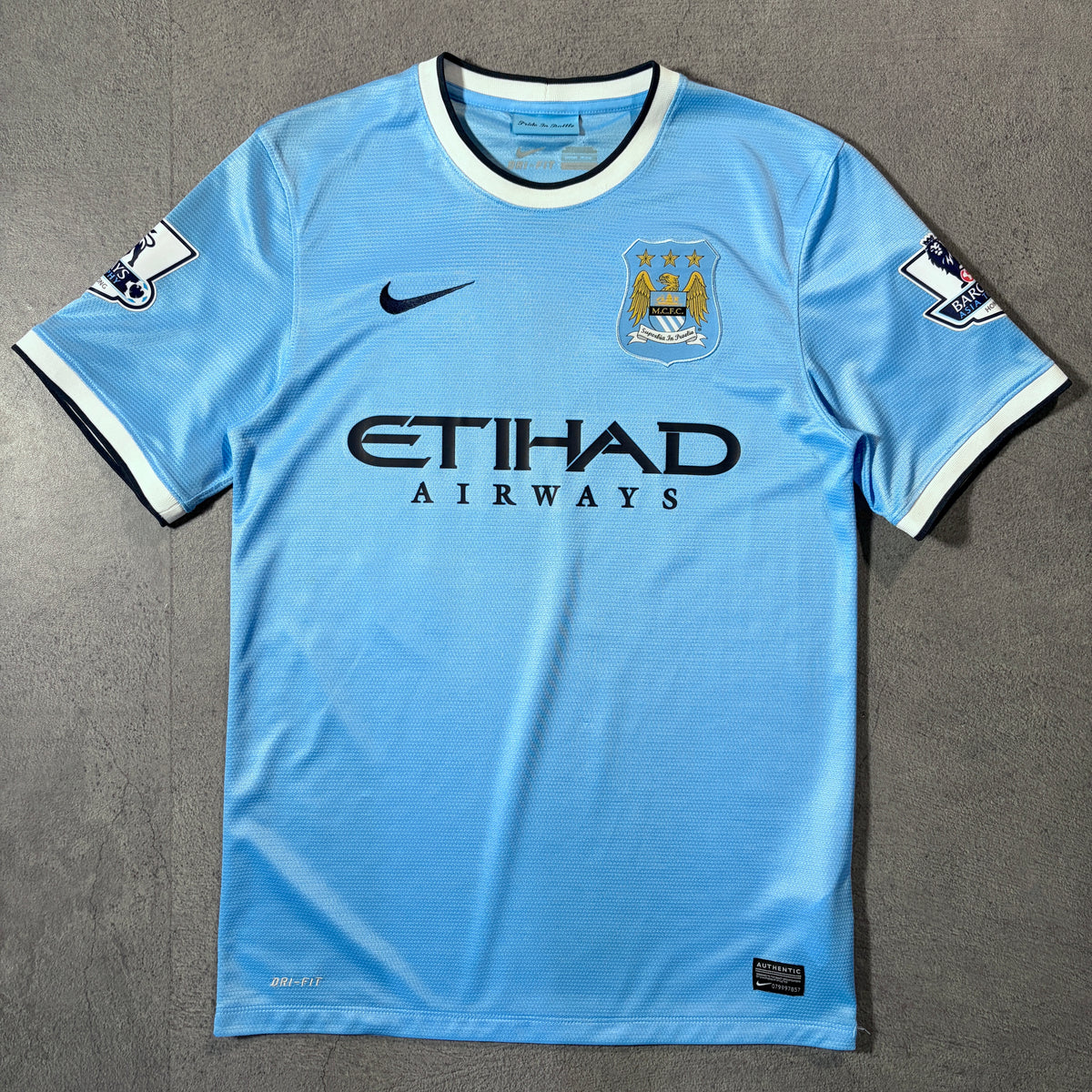 【正規品2013-2014 NIKE Manchester City home TOURE YAYA #42】