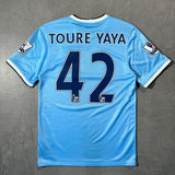 【正規品2013-2014 NIKE Manchester City home TOURE YAYA #42】