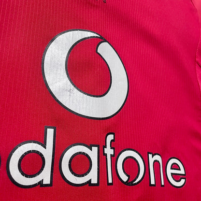 【正規品2004-2006 NIKE Manchester United home L/S HEINZE #4】